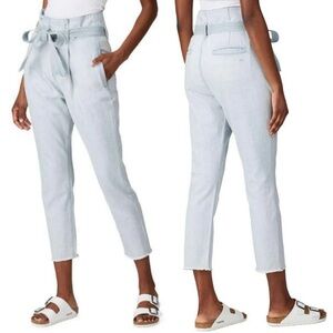 DL1961 Susie High Rise Paperbag Jeans Hazen Light Wash Size 26 Preppy Trendy